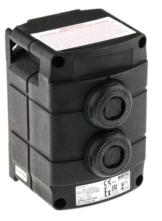 Bartec Drucktaste-Steuerstation / 16A Ø 22mm, IP66, IP67