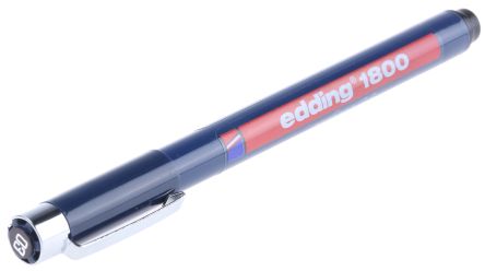 Edding Tintenstift Typ Technischer Stift Schwarz 0,35 Mm Fein