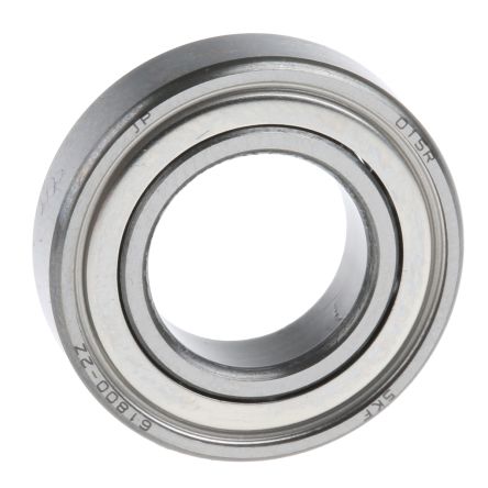 SKF 61800-2Z Single Row Deep Groove Ball Bearing- Both Sides Shielded End Type, 10mm I.D, 19mm O.D