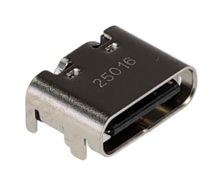 Molex Right Angle, PCB Mount, Socket Type USB Connector 2.0 USB C Connector