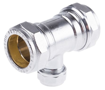 RS PRO, RS PRO Brass Compression Fitting, Straight Threaded Nut, Female  M12, 230-5188