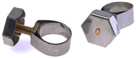 Unex Brass (Bolt), Stainless Steel Thumb Hex, 11mm Band Width, 14 → 19mm ID