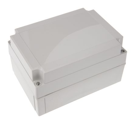 Fibox Caja De Policarbonato Gris, 180 X 130 X 100mm, IP67