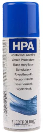Electrolube HPA Acryl Harz Schutzlack Transparent,, Spray 200 Ml, Für Leiterplatten