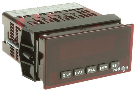 Red Lion PAXT LED Einbaumessgerät Für Strom, Temperatur, Spannung H 44.5mm B 91.4mm T. 104.1mm