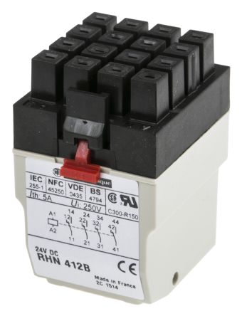 Telemecanique Relay RHN412B 24V New