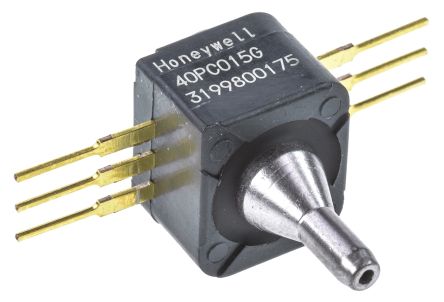 Honeywell, 40PC系列 压力传感器, 最大压力读数15psi, 最小压力读数0psi