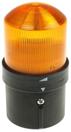 Schneider Electric Harmony XVB, Glühlampe Blitz Signalleuchte Orange, 24 V Ac, 24 → 48 V Dc, Ø 70mm X 139mm