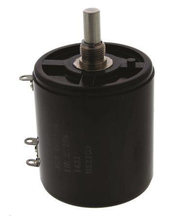 Vishay 860, Tafelmontage 10-Gang Dreh Potentiometer 5kΩ ±1% / 8W, Schaft-Ø 6,35 Mm