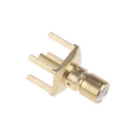 Radiall, Plug Through Hole SMB Connector, 50Ω, Solder Termination, Straight Body