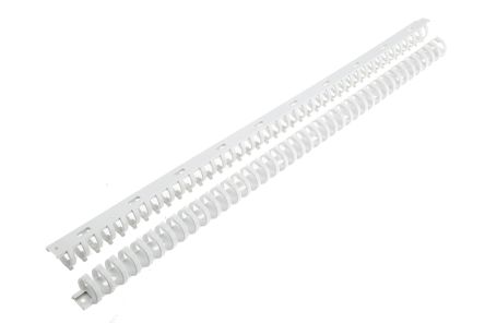 Hager Canalización De Cables Ranurada Standard De Poliamida Gris, 23 Mm X 21mm, Long. 0.5m