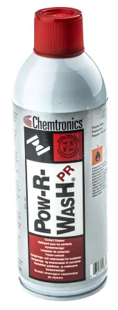 Chemtronics Pow-R-Wash PR, Typ Reiniger Für Elektrische Kontakte Kontaktspray Für Kontakte, Schalter, Spray, 400 Ml