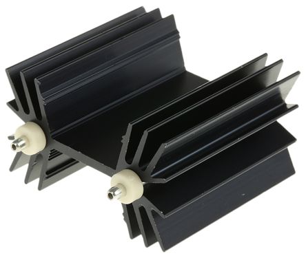 Seifert 电子散热器, 42 x 25.4 x 38.1mm, 5K/W, 焊接安装, 黑色
