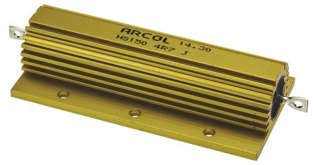 Arcol HS150 Wickel Lastwiderstand 4.7Ω ±5% / 150W, Alu Gehäuse Axialanschluss