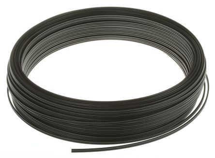 Niebuhr Duplex Fibre Optic Cable, 1mm, Black, 60m