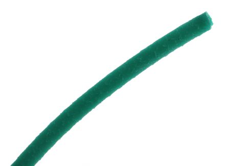 RS PRO 5m 3mm Diameter Green Round Polyurethane Belt For Use With 29mm Minimum Pulley Diameter