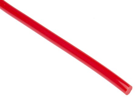 RS PRO 聚氨酯圆带, 直径3mm, 最小皮带轮直径30mm, 红色, 长5m