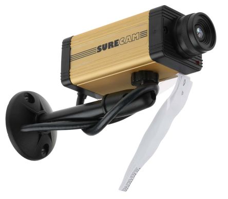 Sure24 CCTV-Kamera Attrappe, Innenbereich X 41 Mm