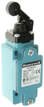 Honeywell GLA Endschalter, Stößel, 2-poliger Wechsler, 2 Schließer/2 Öffner, IP 67, Zinkdruckguss, 10A Anschluss PG13.5