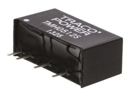 TRACOPOWER TMH DC/DC-Wandler 2W 5 V Dc IN, 12V Dc OUT / 165mA 1kV Dc Isoliert