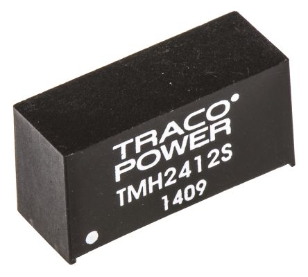 TRACOPOWER TMH DC/DC-Wandler 2W 24 V Dc IN, 12V Dc OUT / 165mA 1kV Dc Isoliert