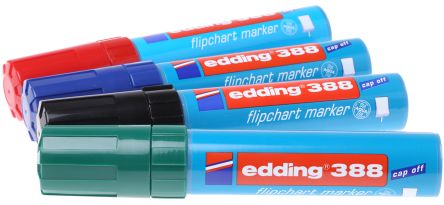 Edding Markierstift, Flip Chart Marker, Breit, Extrabreit, Mittel, Gemischt, Spitzenform: Rund