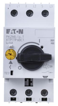Eaton 1 → 1.6 A Moeller Motor Protection Circuit Breaker, 690 V Ac