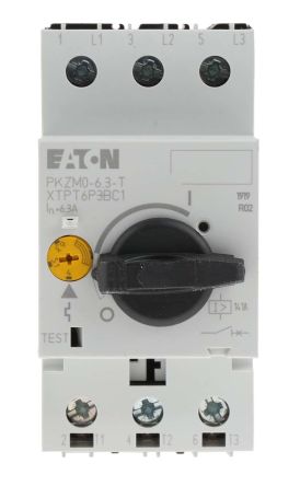 Eaton PKZM0...T Moeller Motorschutzschalter, 4 → 6,3 A 93mm X 45mm