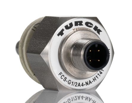 Turck 遥感器 流量传感器, FCS 系列, 介质监测气体，液体, 最大流量150（水）cm³/s，30（空气）cm³/s，300（油）cm³/s 不锈钢, 100bar最大压力