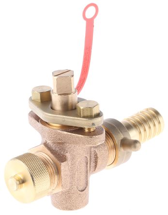 Pegler Yorkshire Grifo De Drenaje 130008 BSPP De 3/4 Pulg. Bronce 10 Bar