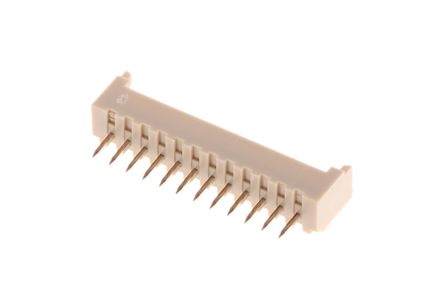 Molex Conector Macho Para PCB Serie PicoBlade De 12 Vías, 1 Fila, Paso 1.25mm, Para Soldar, Montaje En Orificio Pasante