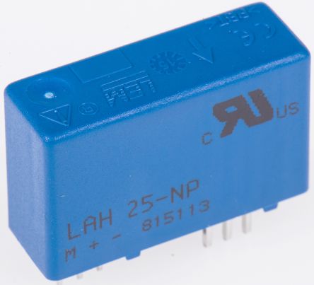 LEM 电流互感器, LAH系列, 25A, 25 m 有效值输出, 匝数比 25:1