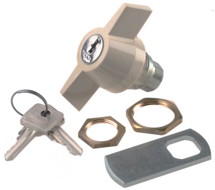 Euro-Locks A Lowe & Fletcher Group Company Lowe & Fletcher Schrankschloss, 22.3 X 19.2mm, Entsperrbar Mit Schlüssel