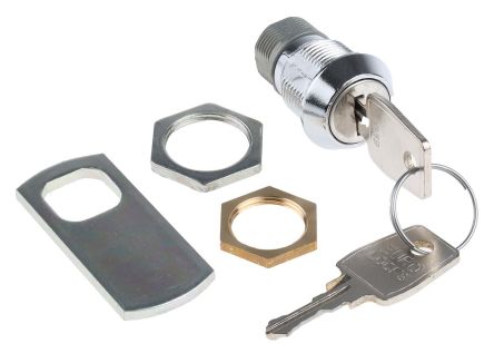 Euro-Locks A Lowe & Fletcher Group Company Cerradura De Leva, Muesca De 20.1 X 17.6mm, Llave Para Desbloquear