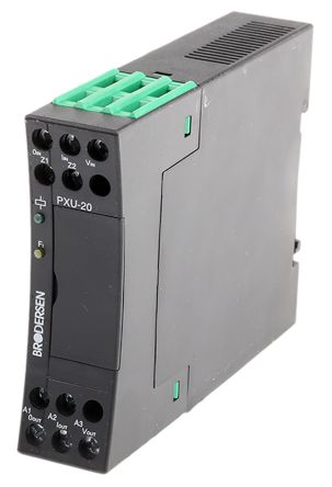 Brodersen Controls 9100 Series Signal Conditioner, Current, Voltage Input, Current, Voltage Output, 24V Ac Supply