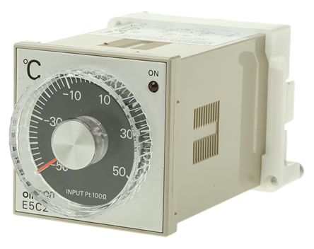 Omron 温控开关, E5C2系列, 100 → 240 V ac电源, 48 x 48mm