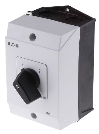 Eaton Moeller Trennschalter 1P-polig Schwarz IP 65 7,5kW 240 V Dc, 690V Ac 1-phasig Schließer/Öffner