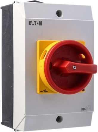 Eaton Moeller Trennschalter 3-polig 32A SMD Rot IP 65 15kW 415V Ac 3-phasig Schließer