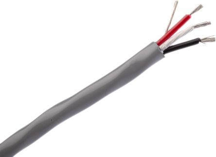 Belden Câble Multiconducteur Blindé 300 V, 3 X 0,82 Mm², 18 AWG, Gaine Chlorure De Polyvinyle PVC Chromé,, 152m