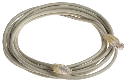 Decelect Câble Ethernet Catégorie 5, Gris, 4m Avec Connecteur