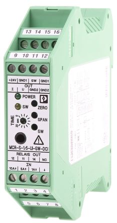 Phoenix Contact MCR-S-1 Strommessumformer, Stromwandler 20 → 30V Dc, Strom 11A EIN 0 → 20mA AUS