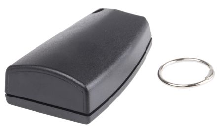 OKW Caja Portátil De ABS Negro, 58 X 36 X 19mm, Con Compartimento Batería, Muesca De Teclado, IP40