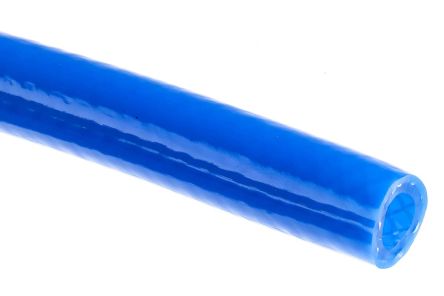 RS PRO Hose Pipe, PVC, 10mm ID, 16mm OD, Blue, 25m