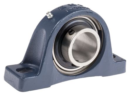 SKF SY 40 TF Stehlagergehäuse Aus Gusseisen, 99mm X 175mm, Innen-Ø 40mm