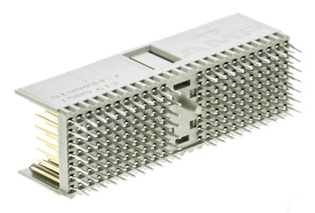 TE Connectivity, Z-PACK HM 2mm Pitch Hard Metric Type A Backplane Connector, Male, Straight, 22 Column, 7 Row, 154 Way