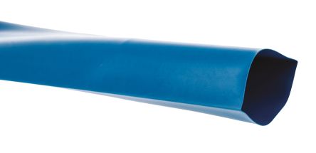 TE Connectivity RNF-100 Wärmeschrumpfschlauch, Polyolefin Blau, Ø 38mm Schrumpfrate 2:1, Länge 1.2m