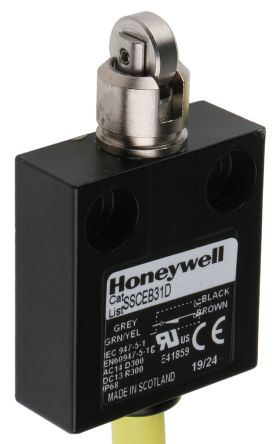 Honeywell, SSCE系列 限位开关, 柱塞式, 防水行程开关, 压铸锌外壳