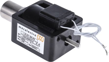 Mecalectro Linearer Magnetschalter Drücken-Ziehen 24 V Dc 18 → 80N 15mm