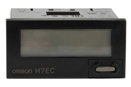 Omron 欧姆龙计数器, H7EC系列, LCD显示, 24 → 240 V 交流/直流电源, 电压输入