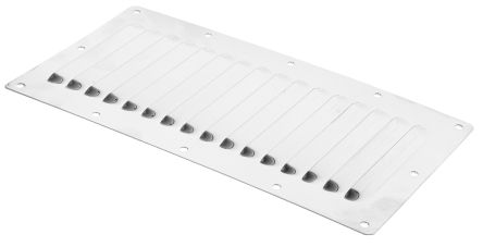 RS PRO Ventilation Grill Ventilation Grill For Use With Ventilation Fan